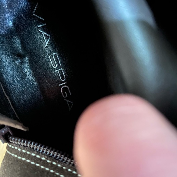 Via Spiga Suede cowboy boots. Size 7-1/2 - Picture 5 of 5